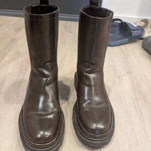 Dark Brown Boots